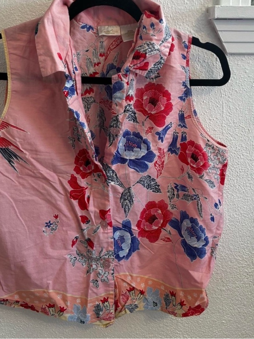 Secret Treasures Pink Floral Sleepwear set.